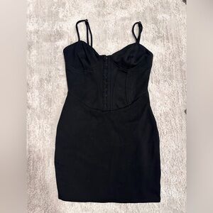 Wild Fable Black Strapless Dress